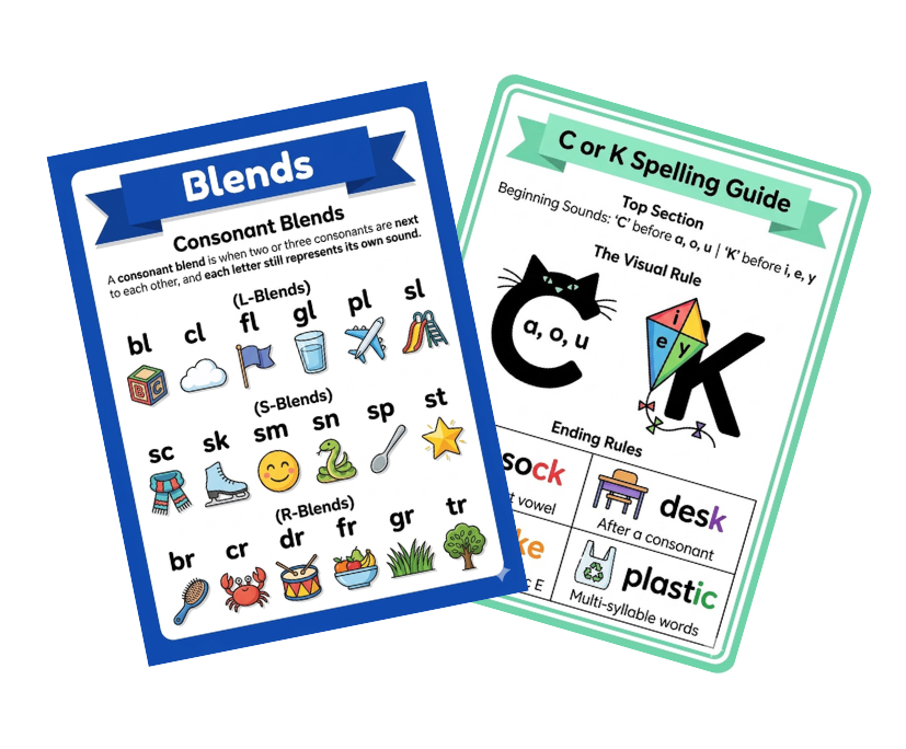 Phonics to Practice Spelling Words Phonics Anchor